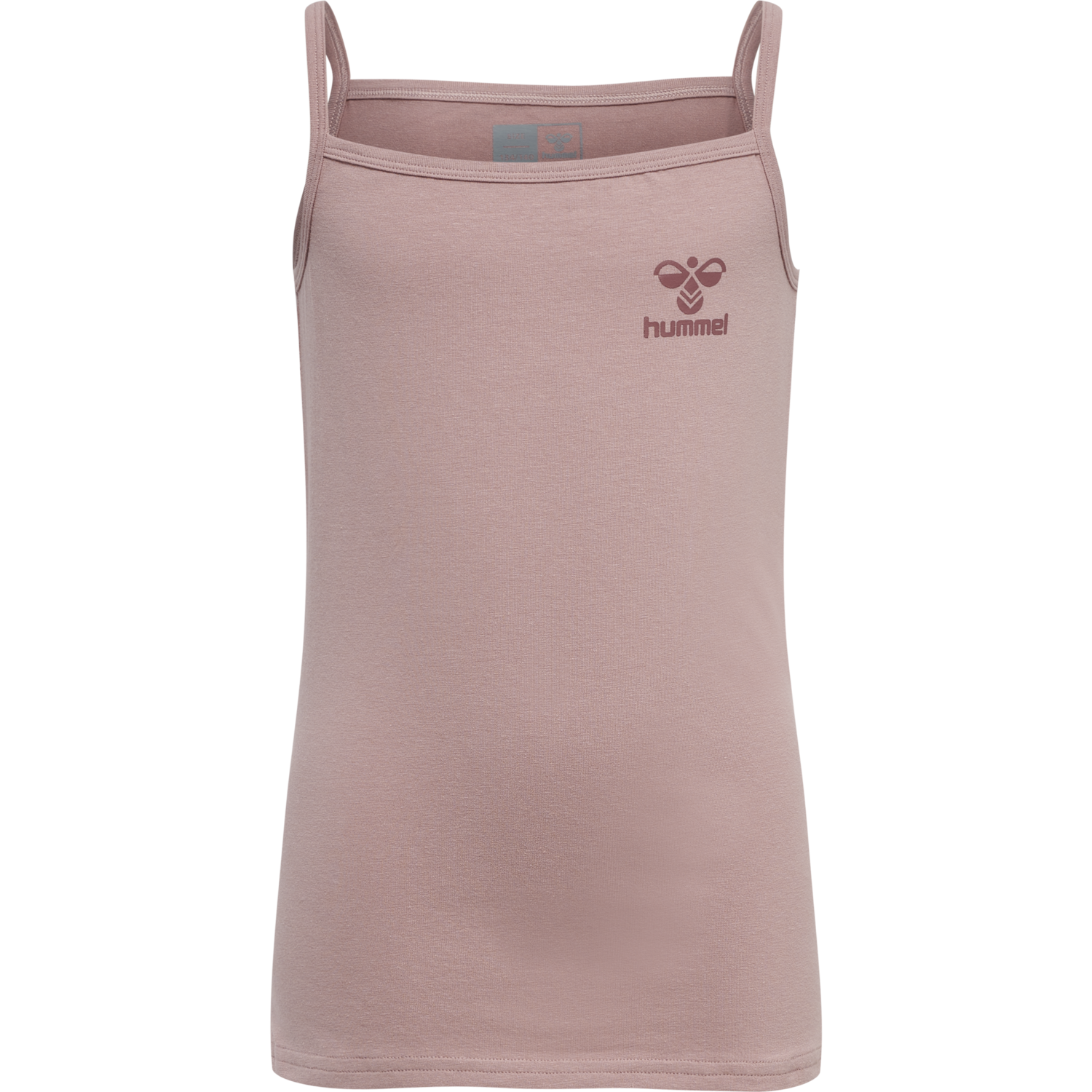 hmlCAROLINA STRAP TOP 2-PACK, WOODROSE, packshot