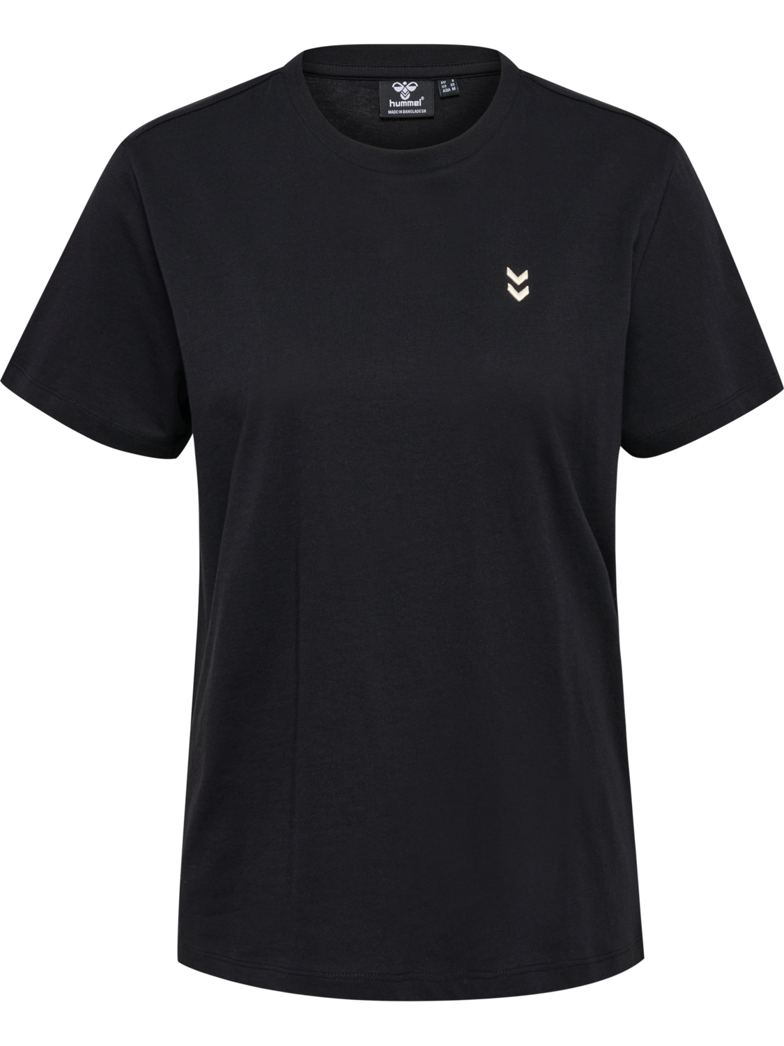 hmlPULSE W T-SHIRT, BLACK, packshot