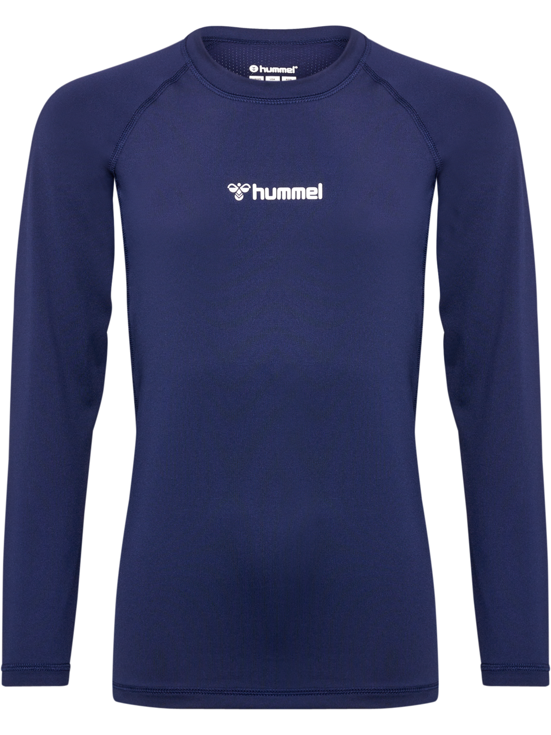 hmlBL PERFORMANCE TEE L/S KIDS, MARINE, packshot