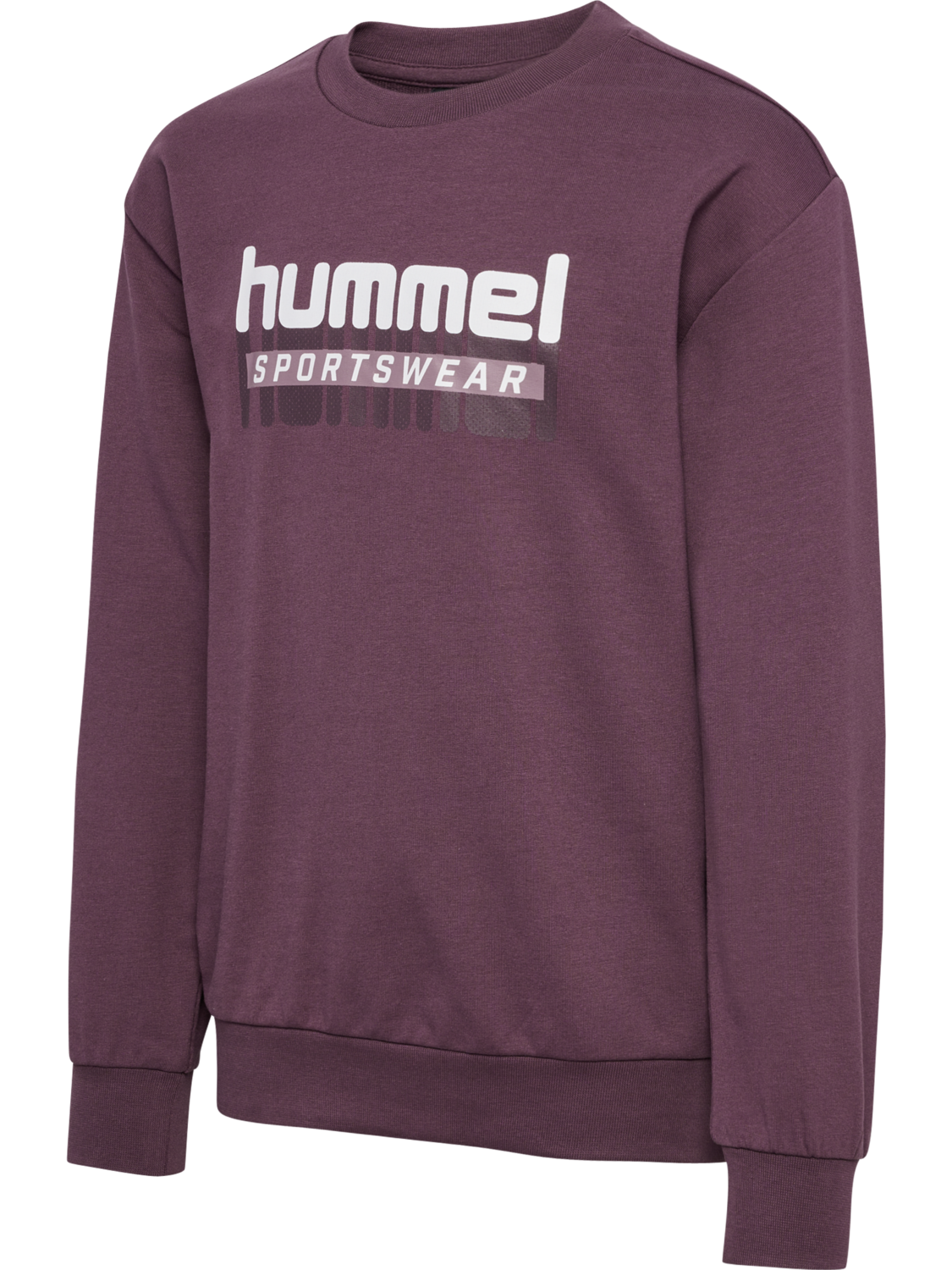 hmlTUKAS SWEATSHIRT, HUCKLEBERRY, packshot