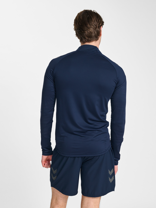 hmlPRO TRAINING HALF ZIP, MARINE, model