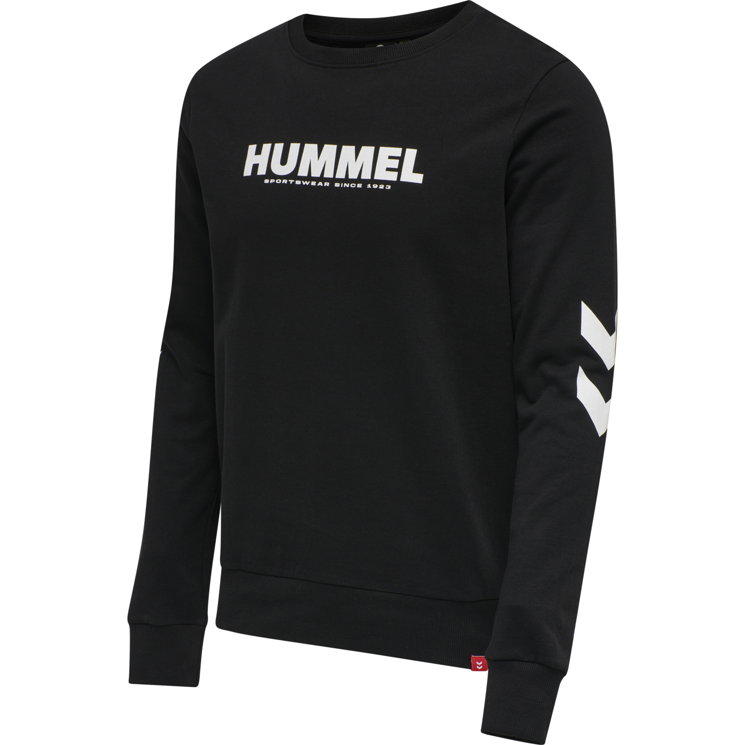 hmlLEGACY SWEATSHIRT, BLACK, packshot