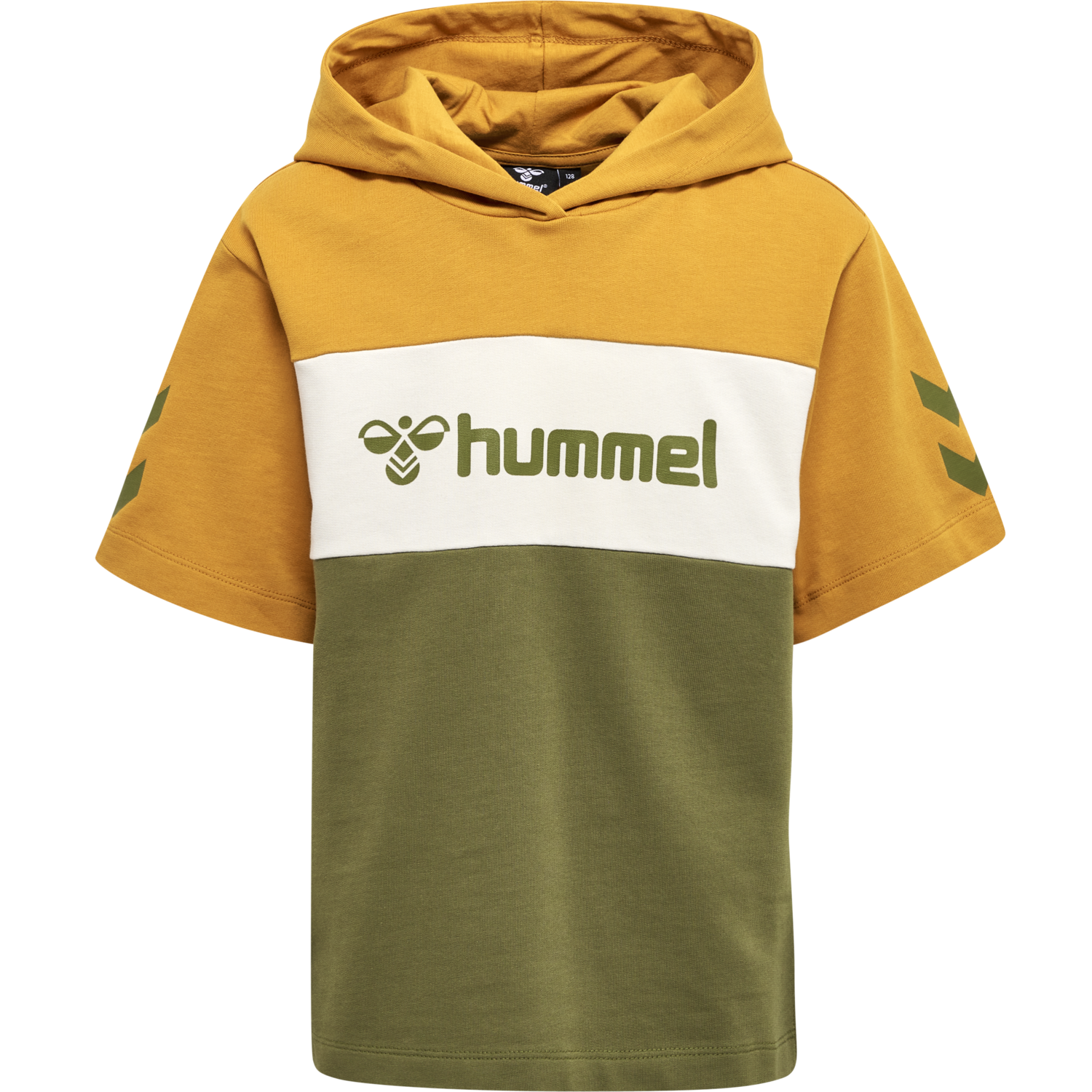 hmlCLOUD HOODIE S/S, OLIVE BRANCH, packshot