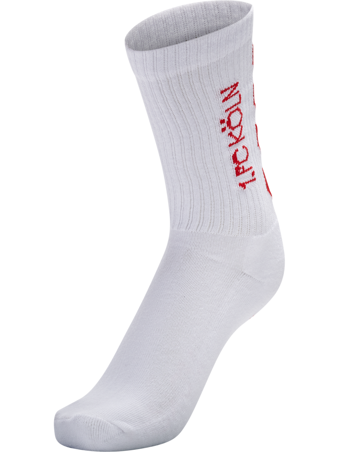 1FCK FUNDAMENTAL SOCKS 3-PACK, WHITE/TRUE RED, packshot