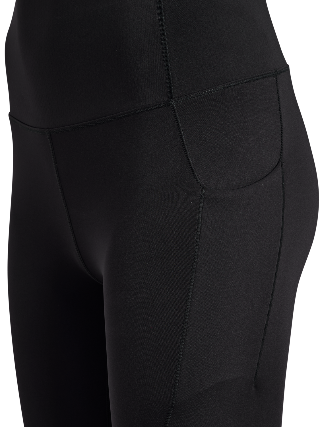 hmlHIIT INTENSITY HIGH WAIST TIGHTS, BLACK, packshot
