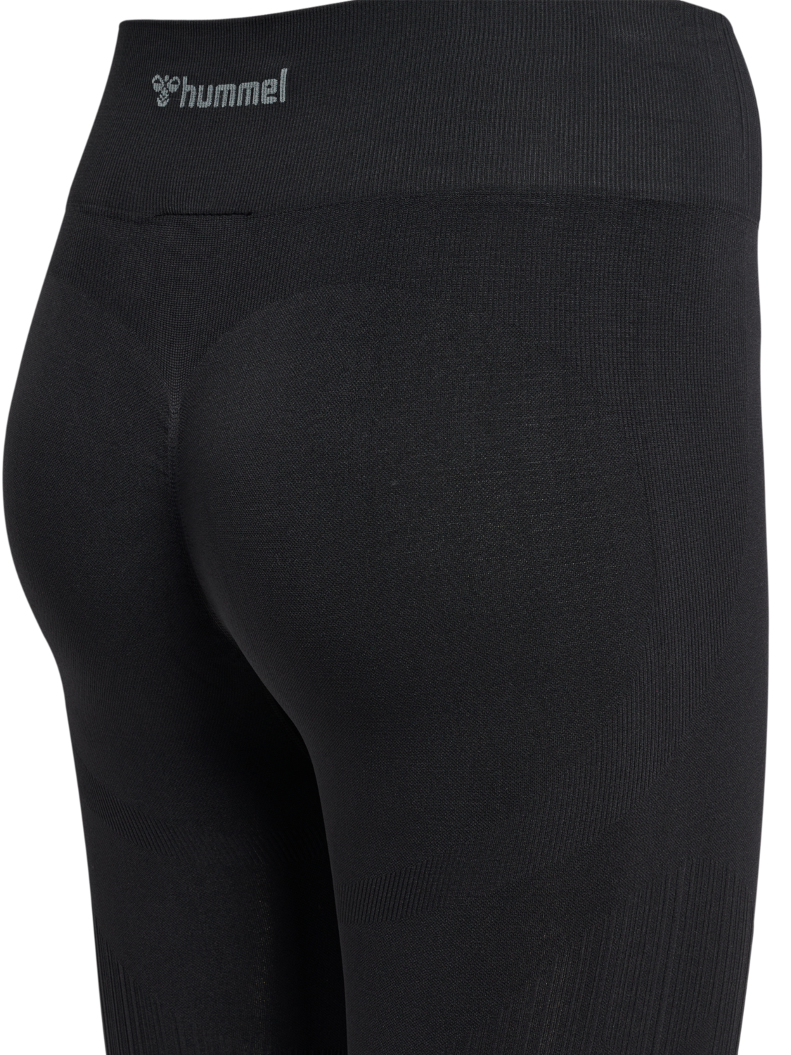 hmlMT DEFINE SEAML SCRUNCH TIGHTS, BLACK, packshot