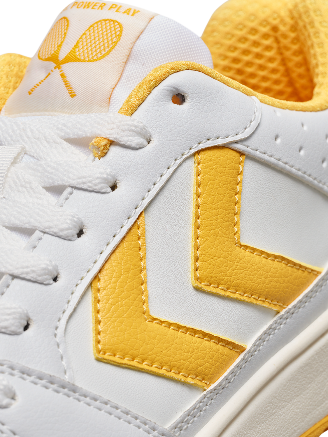 ST. POWER PLAY RT, WHITE/YELLOW, packshot