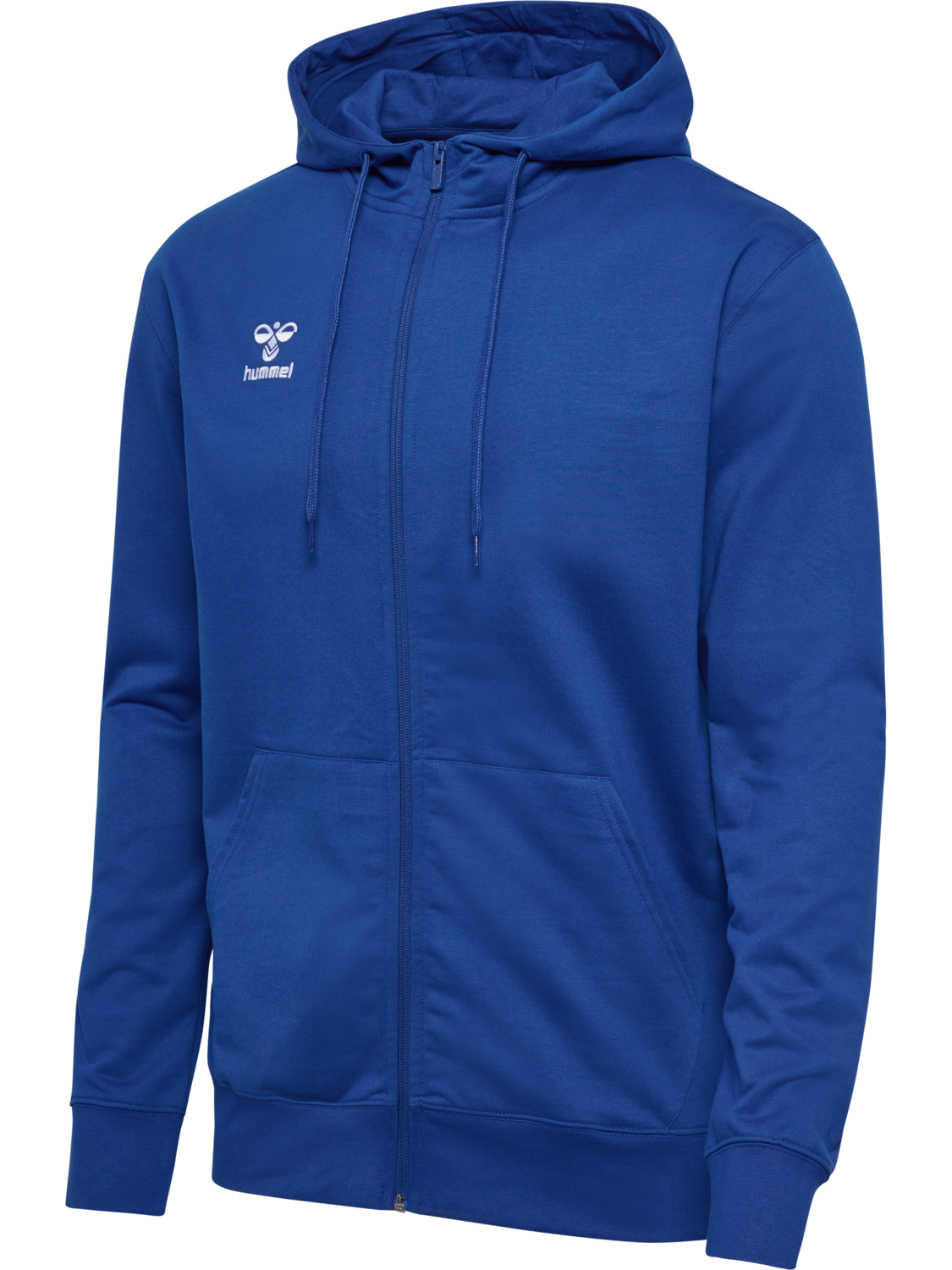 hmlGO 2.0 ZIP HOODIE, TRUE BLUE, packshot