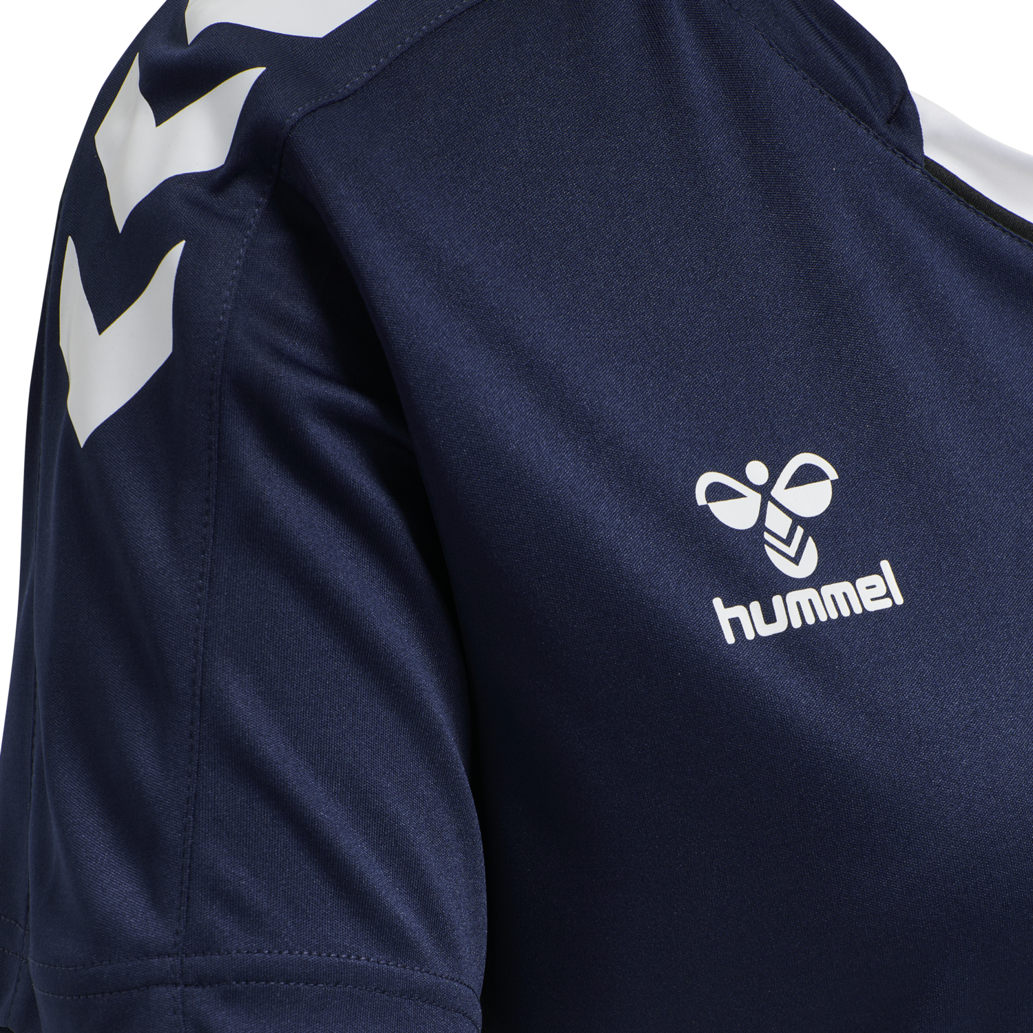 hmlCORE XK POLY JERSEY S/S WOMAN, MARINE, packshot