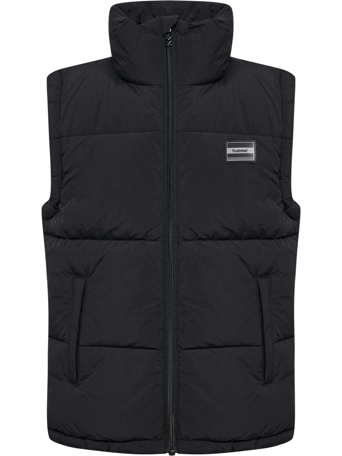 hmlCRISP TEX VEST, BLACK, packshot