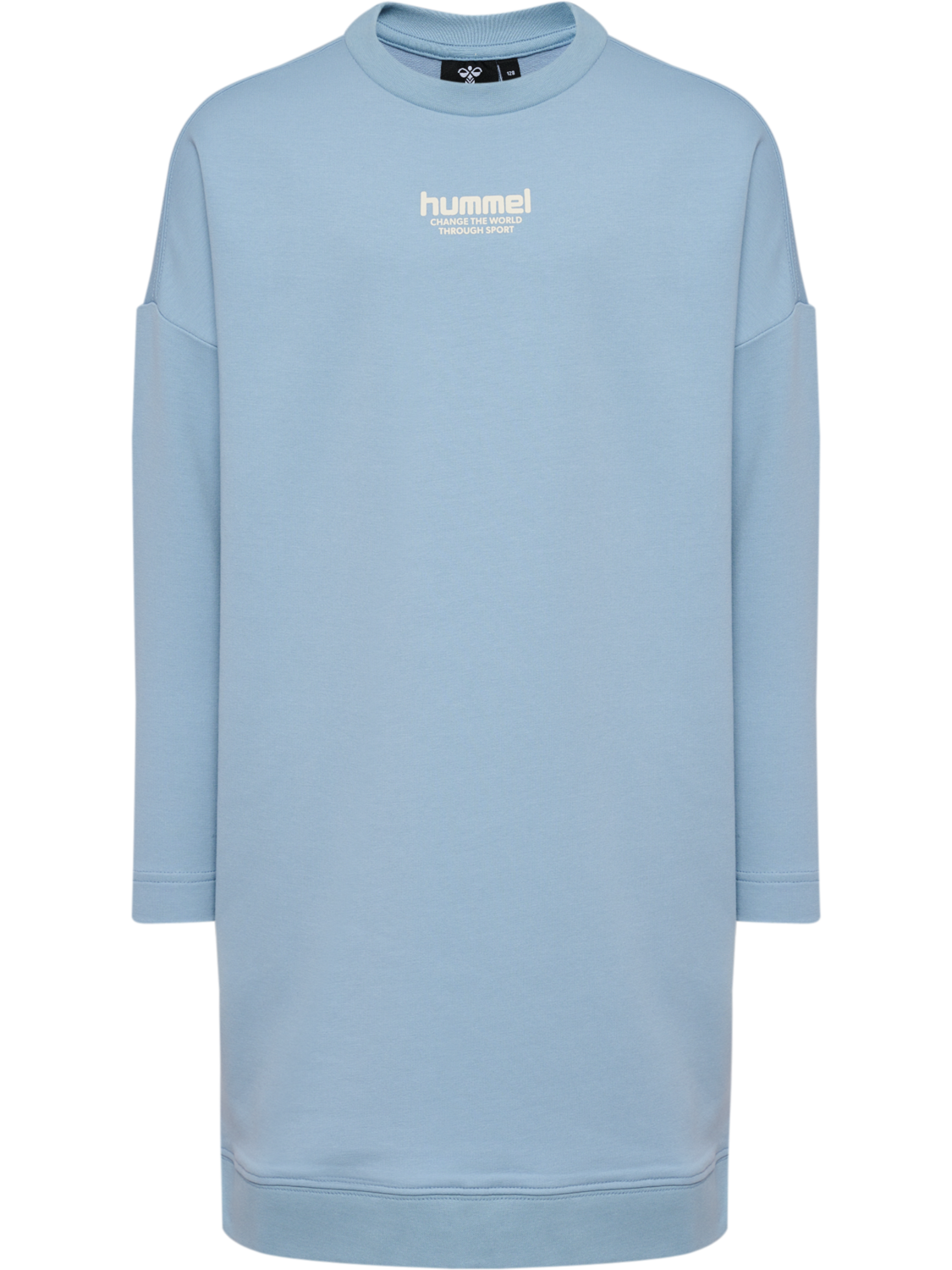 hmlZIPPI DRESS L/S, ASHLEY BLUE, packshot