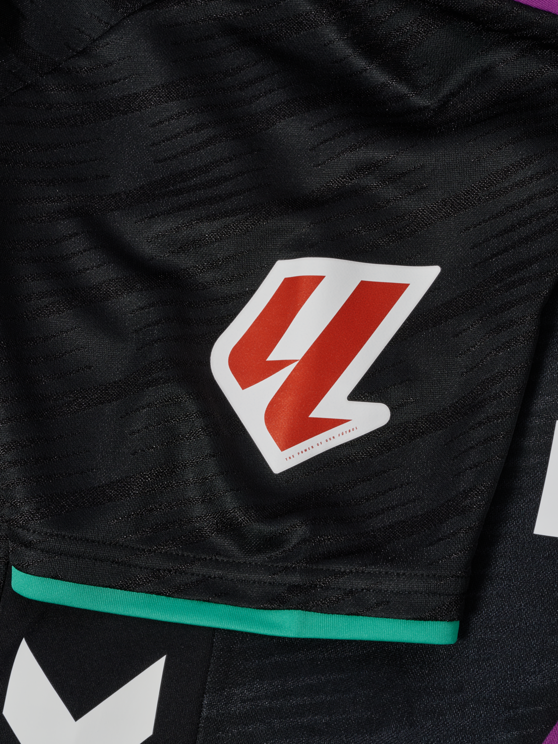 MCF 25/26 AWAY JERSEY S/S KIDS, BLACK, packshot