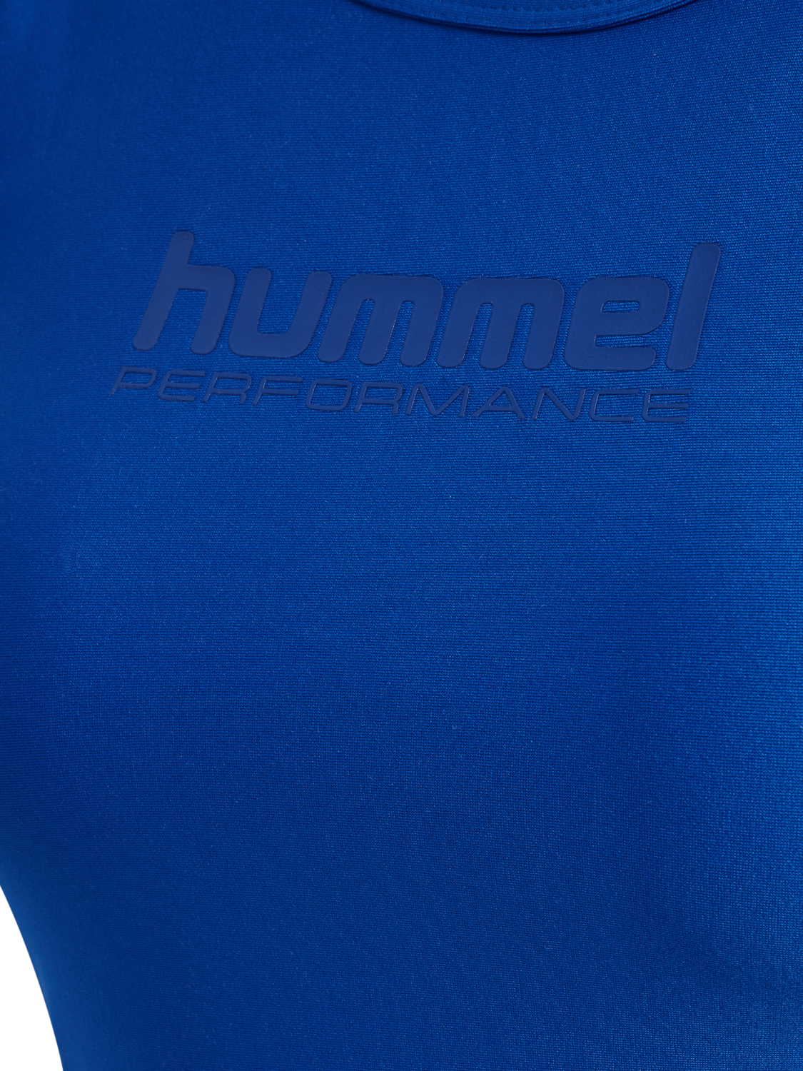 hmlFAST CROPPED TOP, OLYMPIAN BLUE, packshot