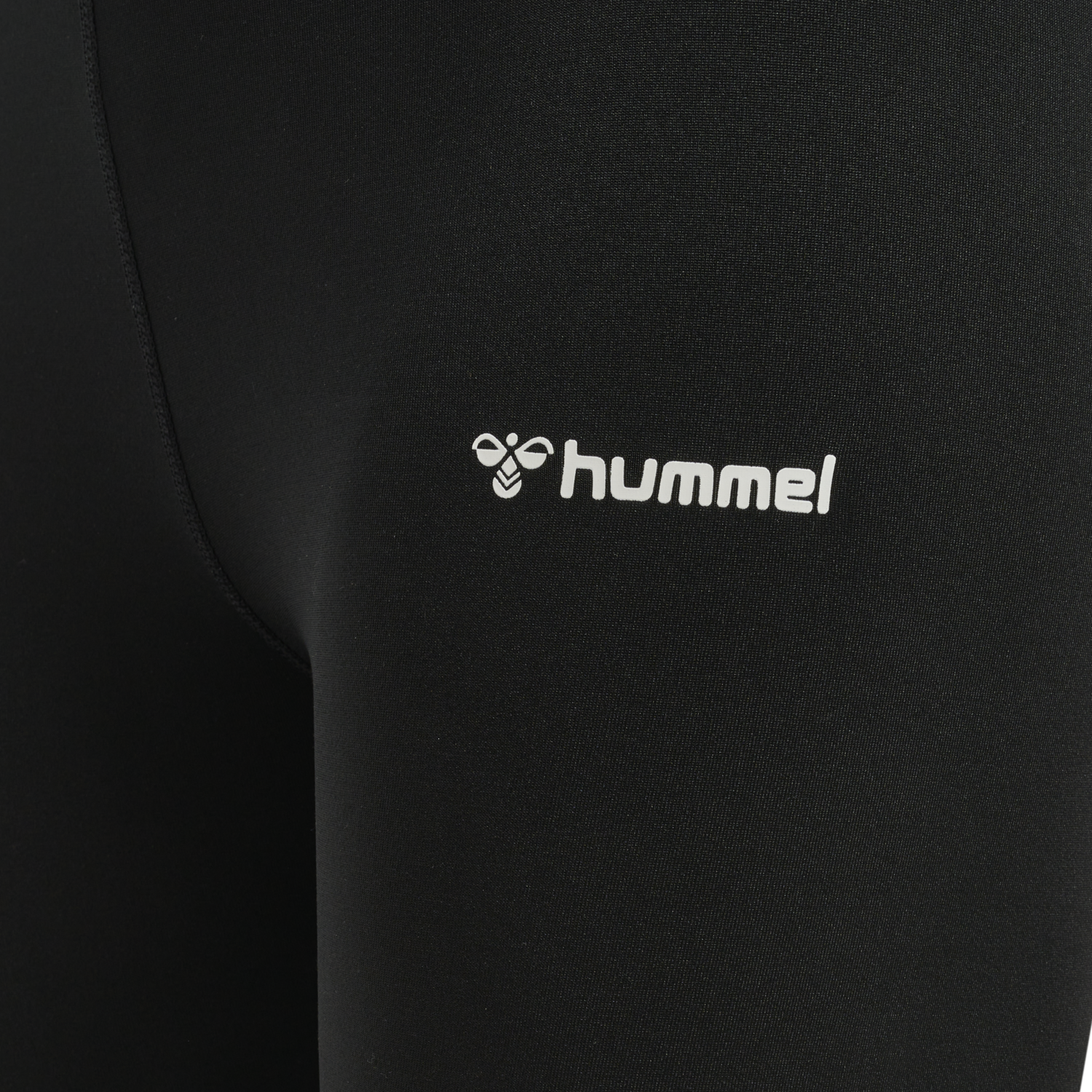 hmlWINNIE MID WAIST TIGHTS, BLACK, packshot
