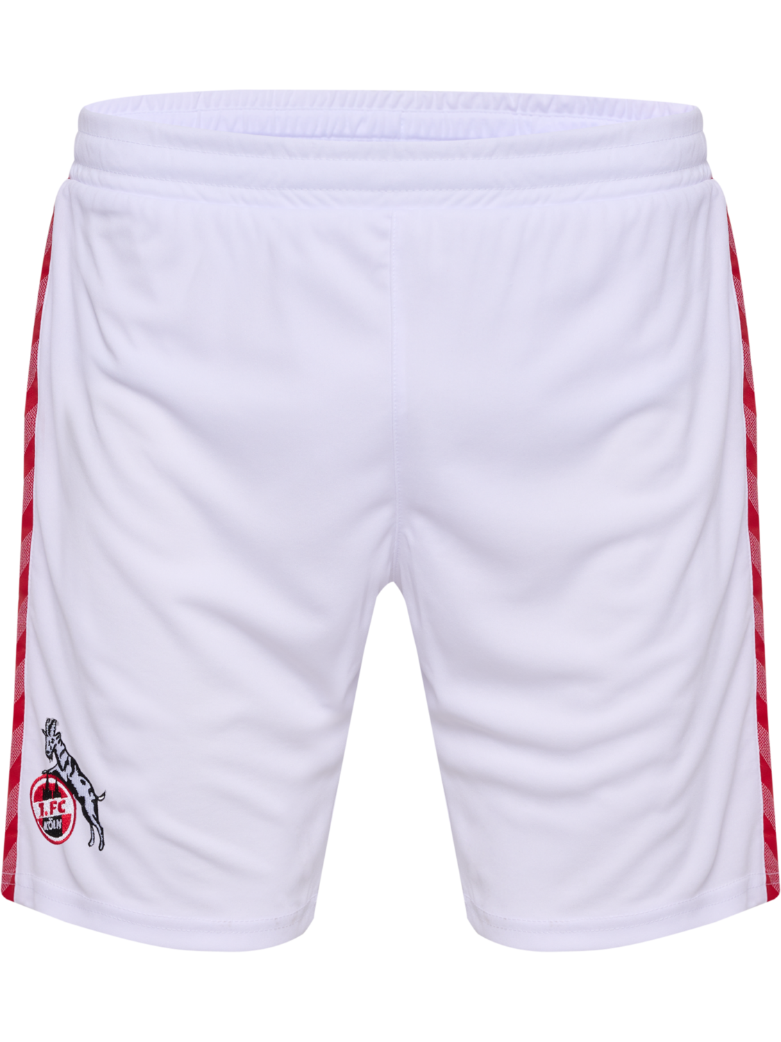1FCK 23/24 HOME SHORTS, WHITE/TRUE RED, packshot