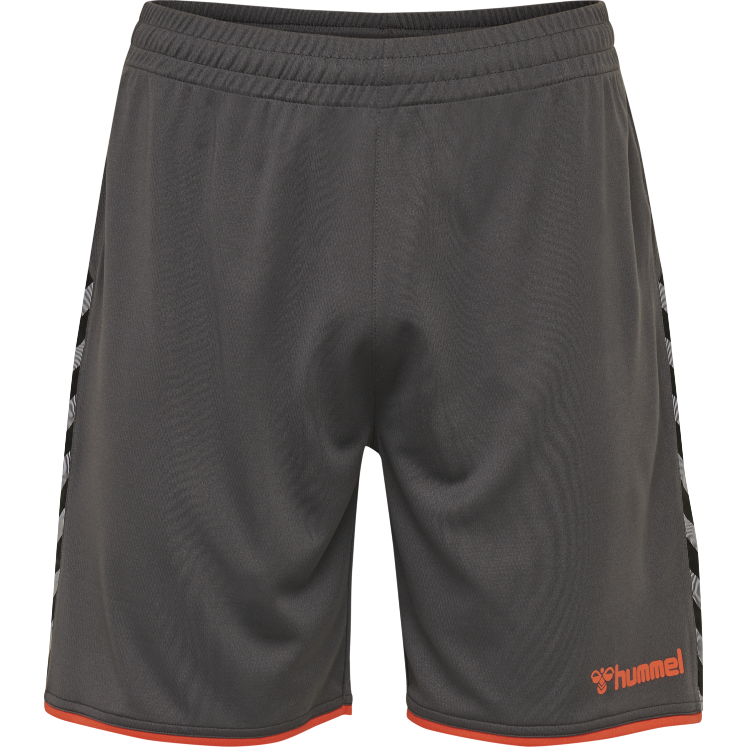 hmlAUTHENTIC KIDS POLY SHORTS, ASPHALT, packshot