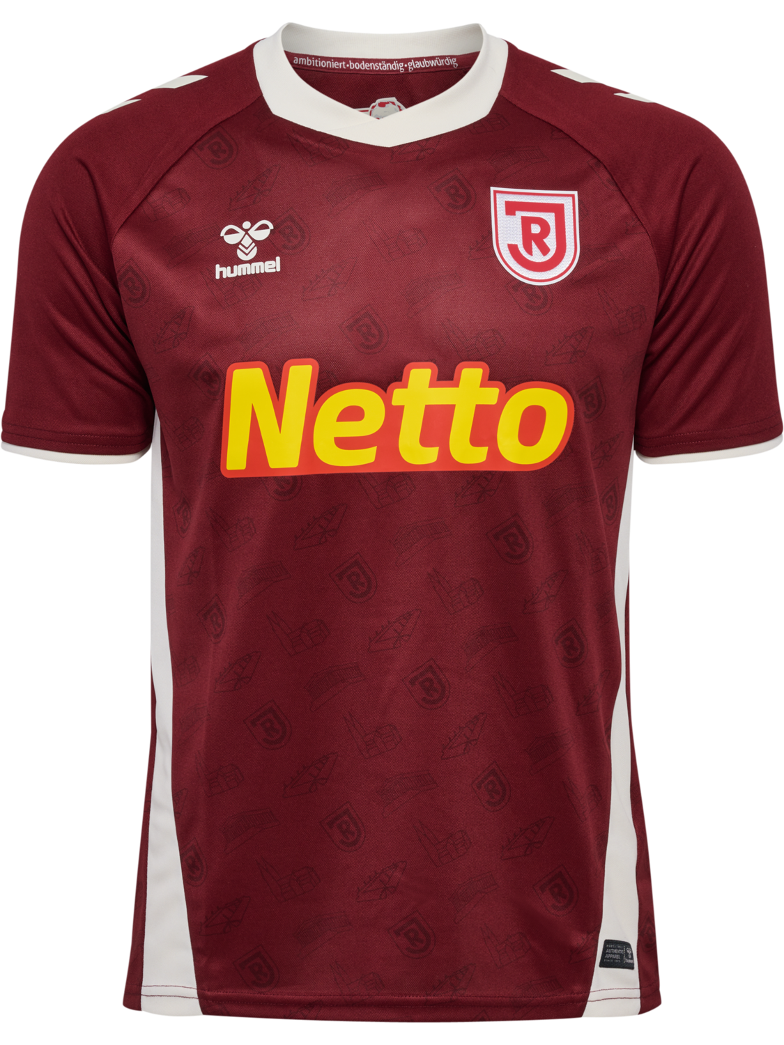 RGB 24/25 AWAY JERSEY S/S, CABERNET, packshot