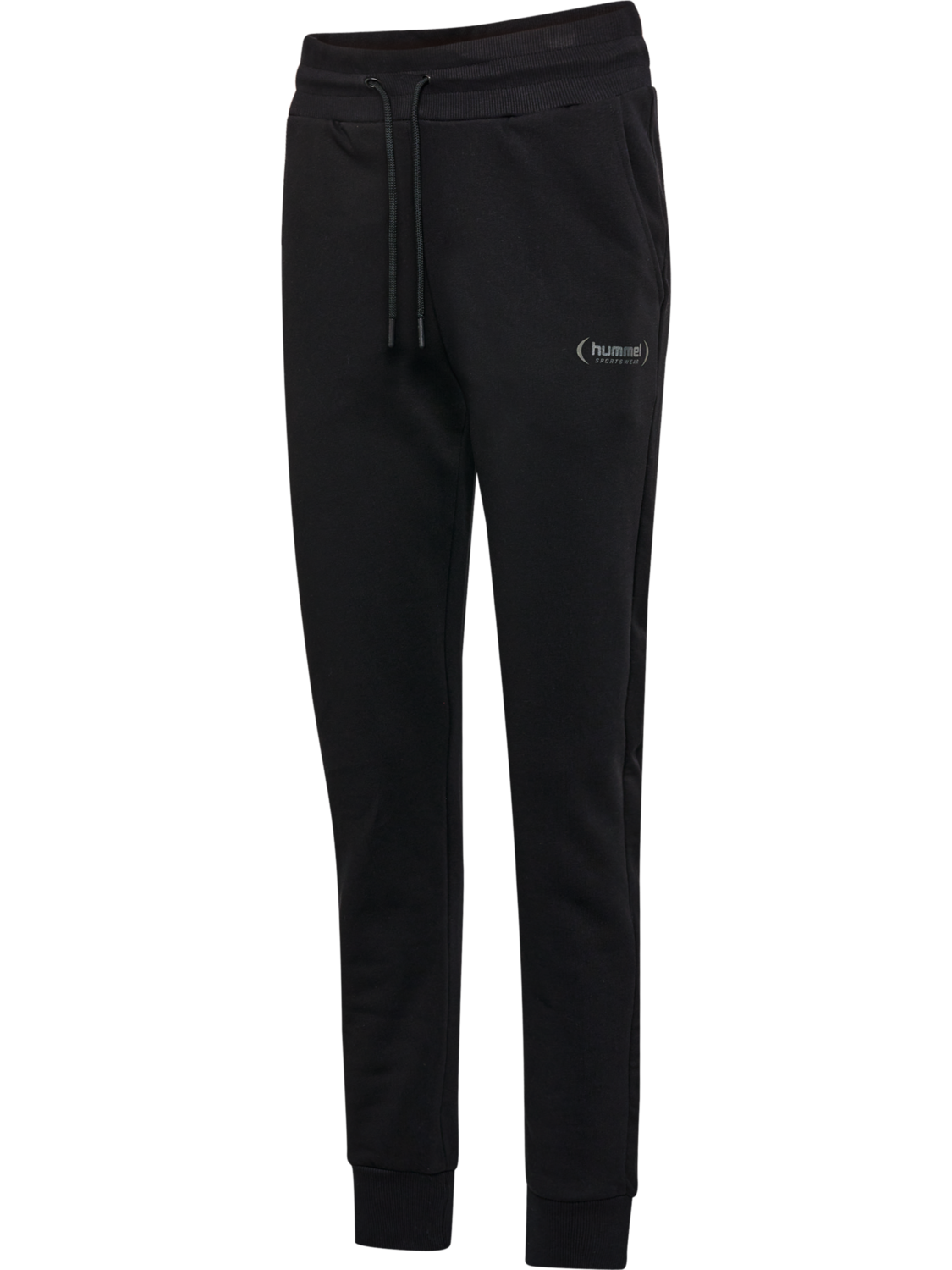 hmlPAOLA REGULAR PANTS, BLACK, packshot