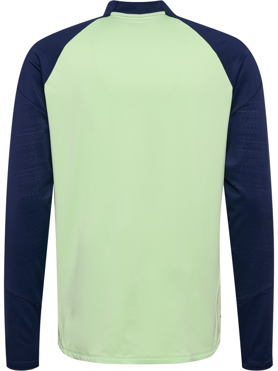 hmlPRO TRAINING HALF ZIP, !PATINA GREEN/MARINE, packshot