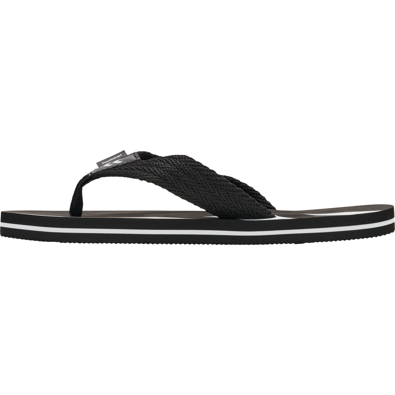 CHEVRON SPORT FLIP FLOP, BLACK, packshot