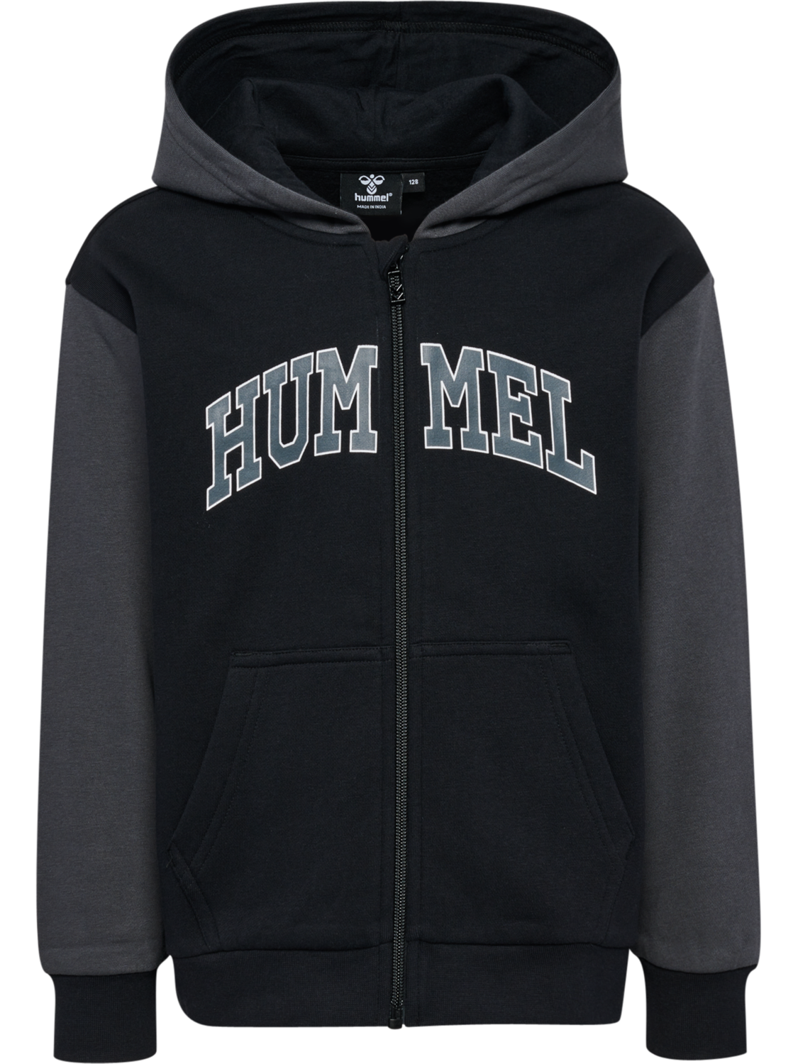 hmlALVIN HOODIE, ASPHALT, packshot