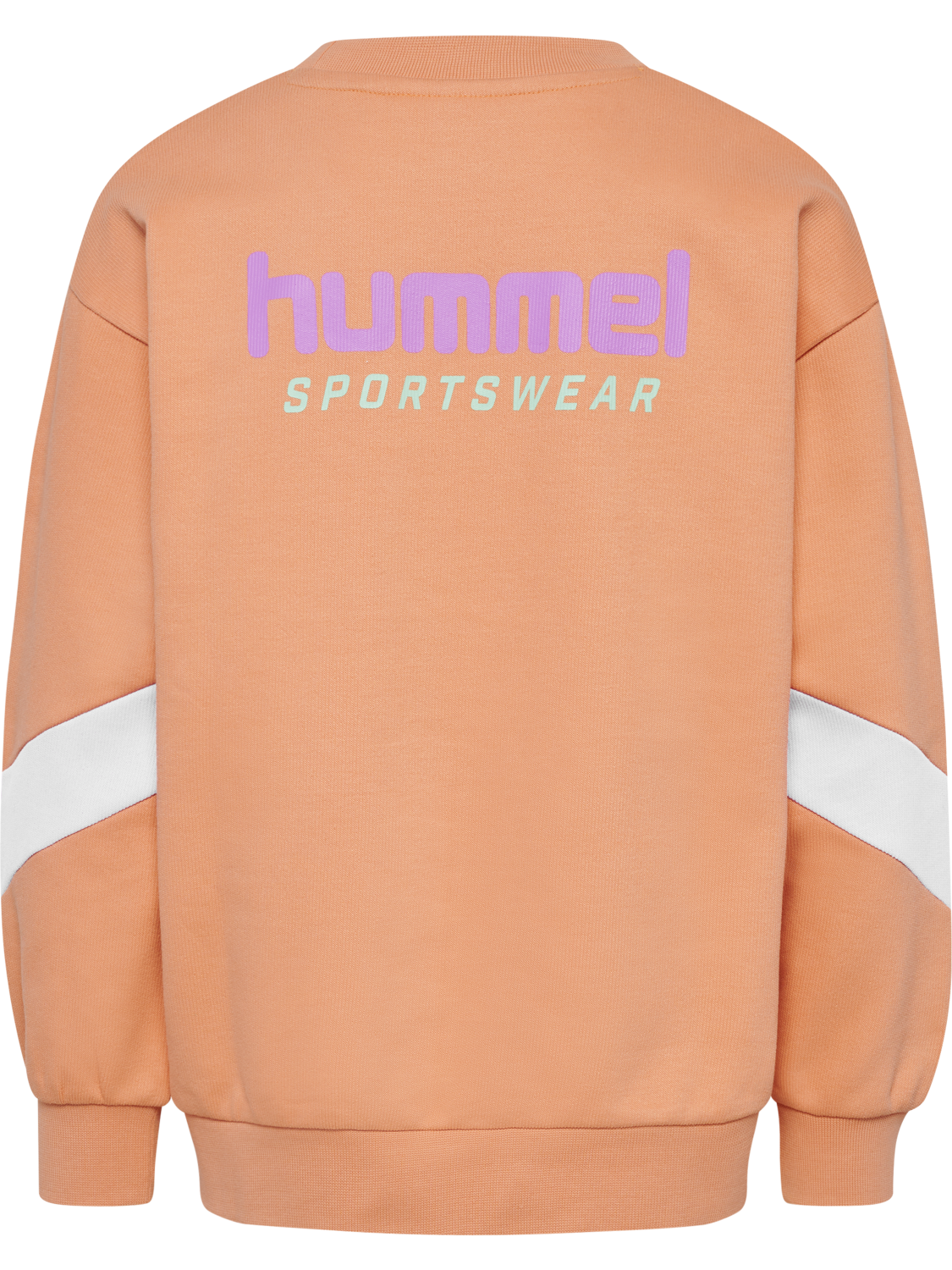 hmlJR OVERSIZED CREW SPORTSWEAR, PEACH BLOOM, packshot