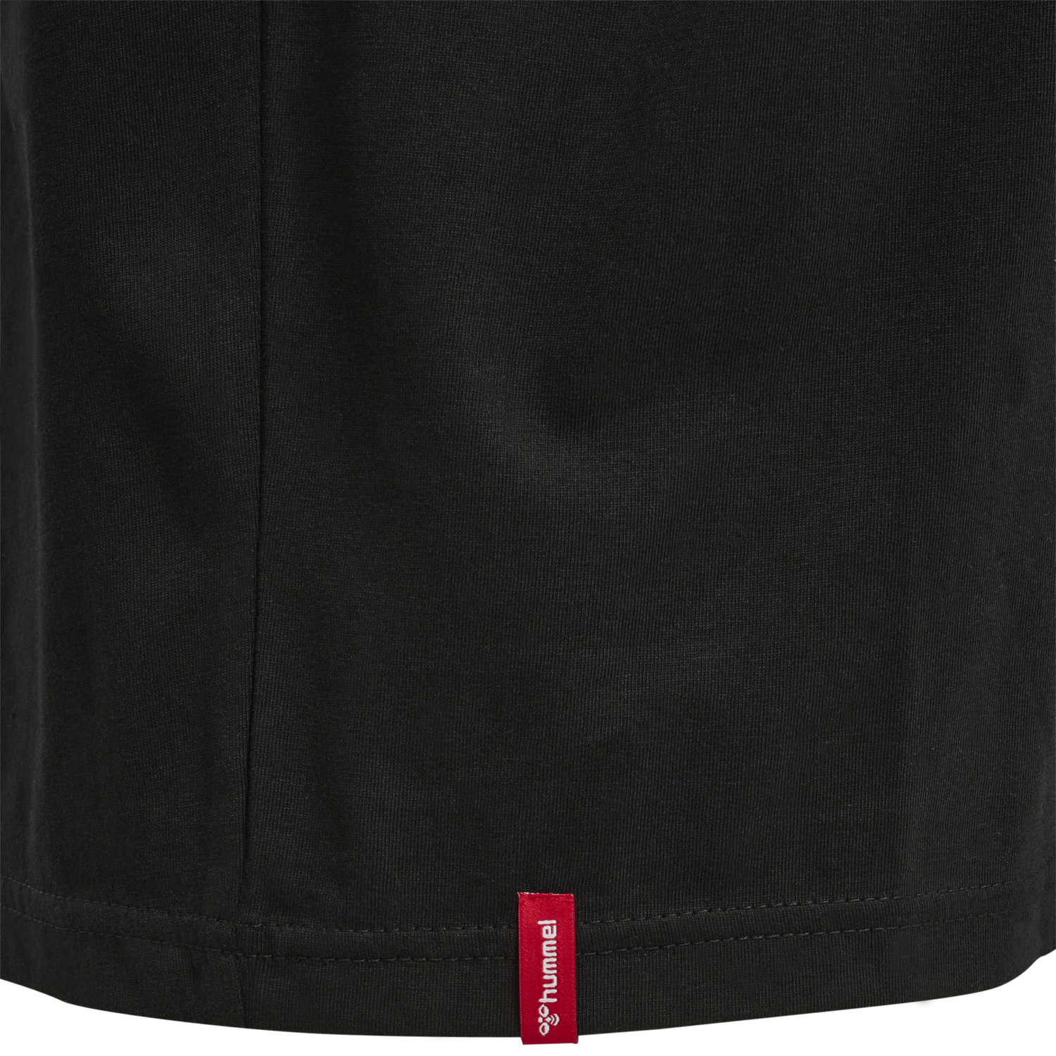 hmlRED BASIC T-SHIRT S/S, BLACK, packshot