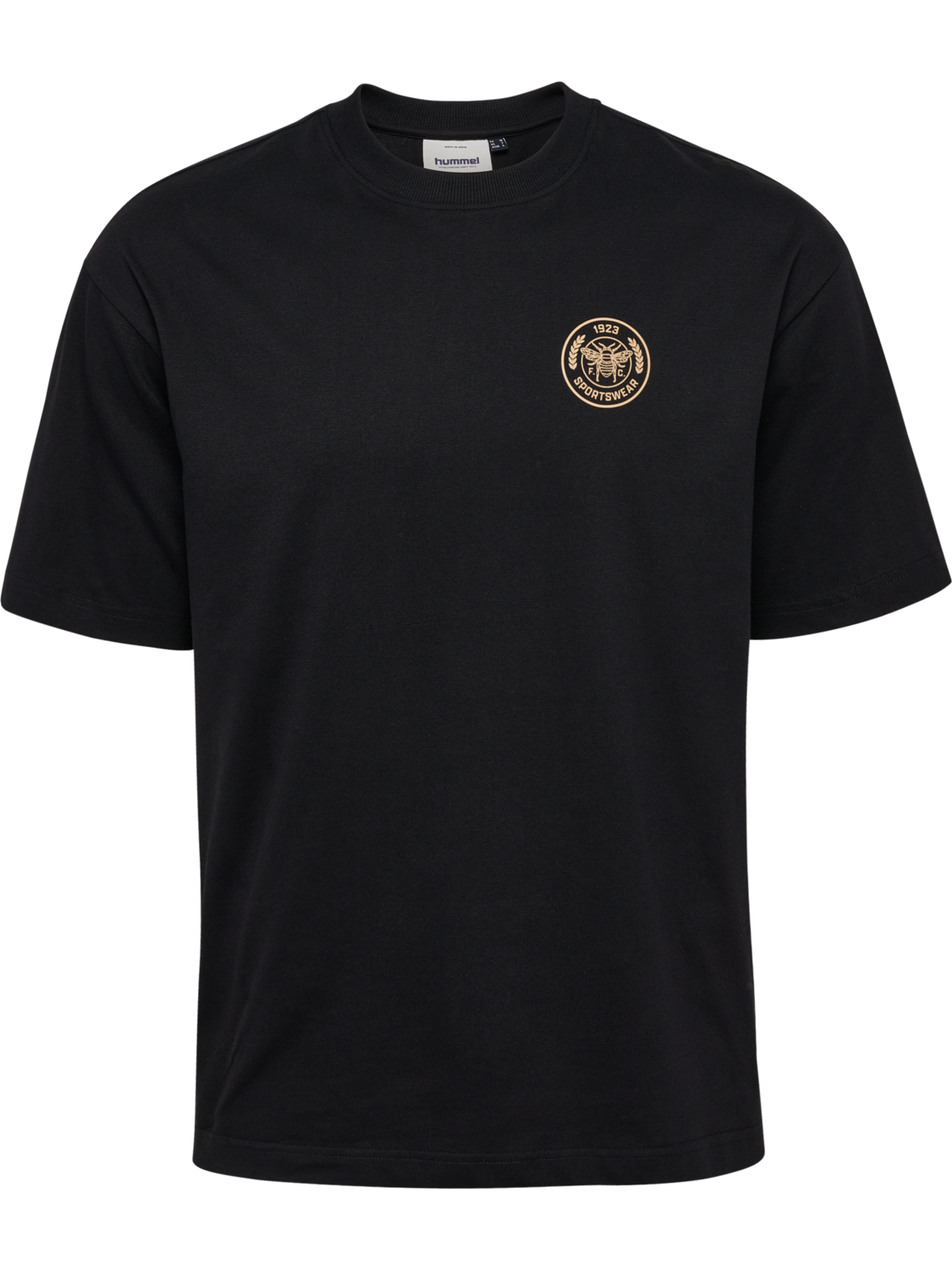 hmlSWARM LOOSE T-SHIRT, BLACK, packshot