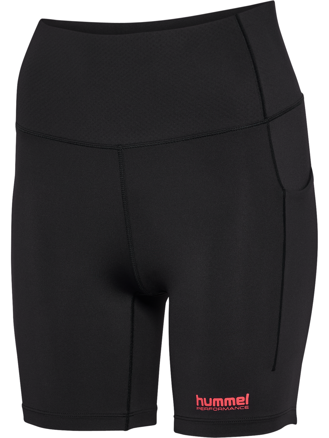 hmlHIIT INTENSITY HW SHORT TIGHTS, BLACK, packshot