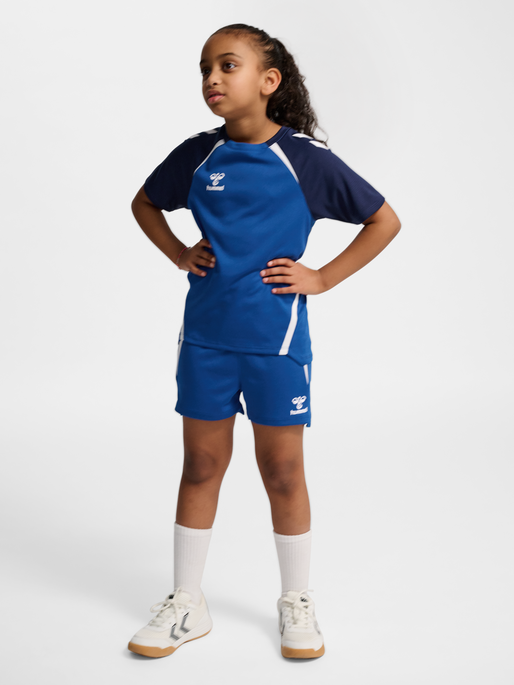 hmlLEAD 2.0 JERSEY S/S KIDS, TRUE BLUE/MARINE, model