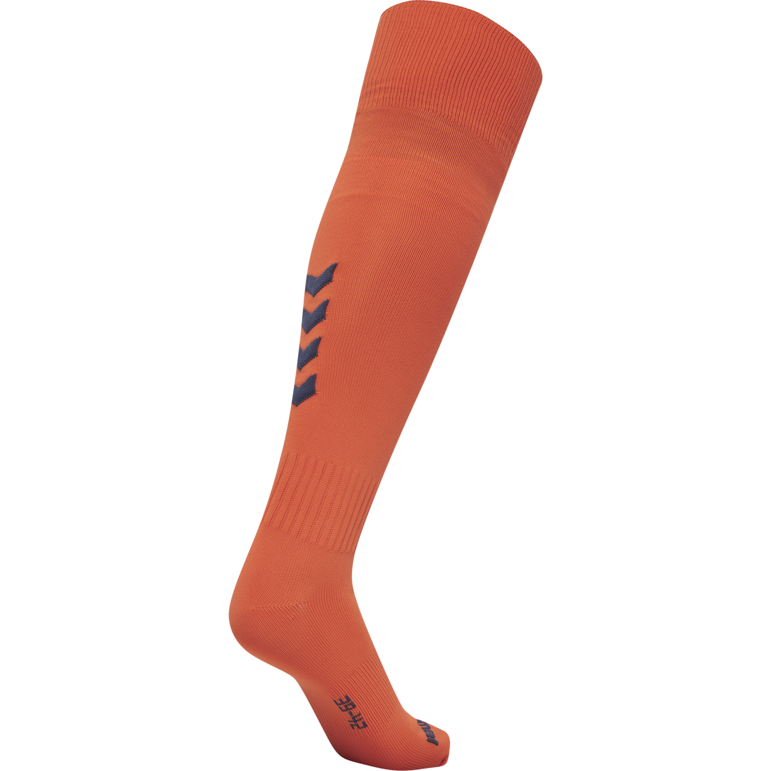 hmlPROMO FOOTBALL SOCK, NASTURTIUM/OMBRE BLUE, packshot