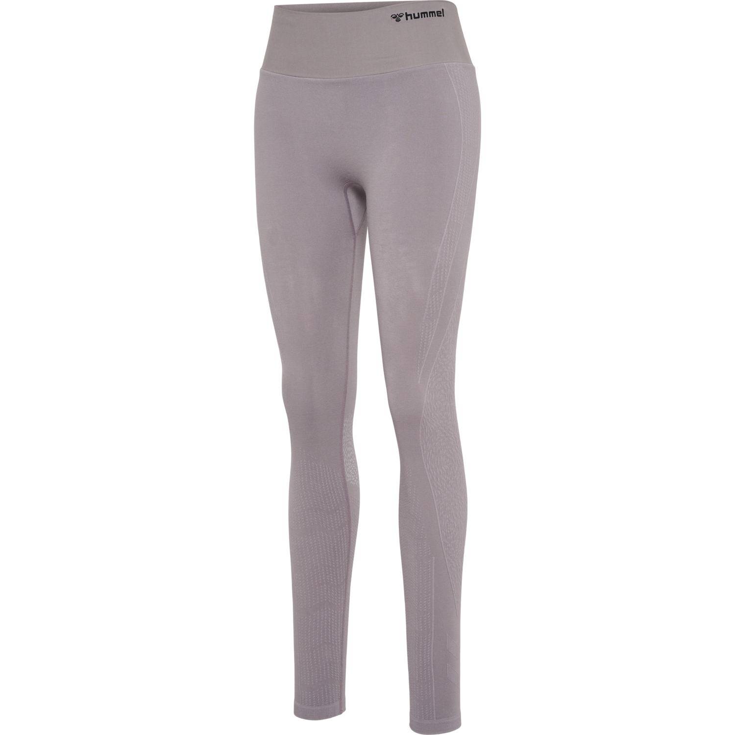 hmlMT FLOW SEAMLESS HW TIGHTS, MINIMAL GRAY, packshot