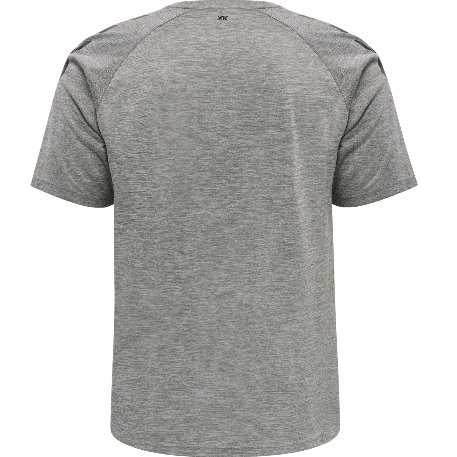 hmlCORE XK CORE POLY T-SHIRT S/S, GREY MELANGE, packshot