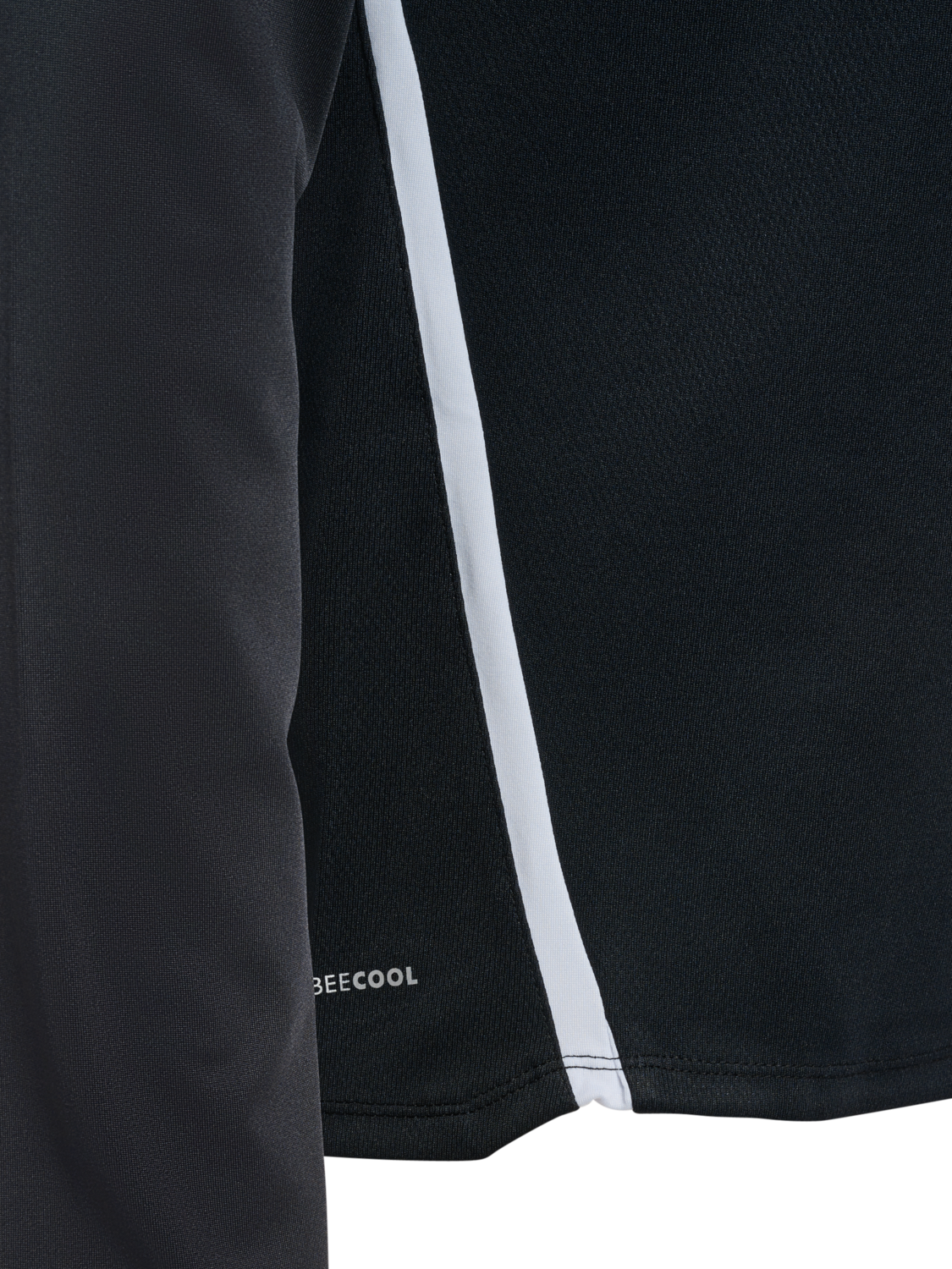 hmlLEAD 2.0 HALF ZIP, BLACK/ASPHALT, packshot