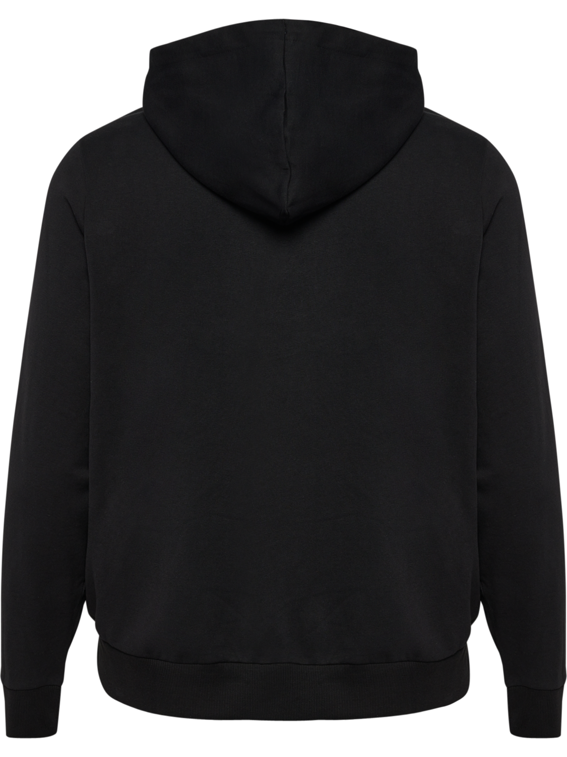 hmlLEGACY WOMAN HOODIE PLUS, BLACK, packshot