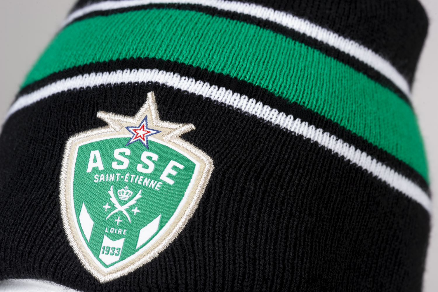 ASSE 22/23 FAN KNIT BEANIE, BLACK, packshot