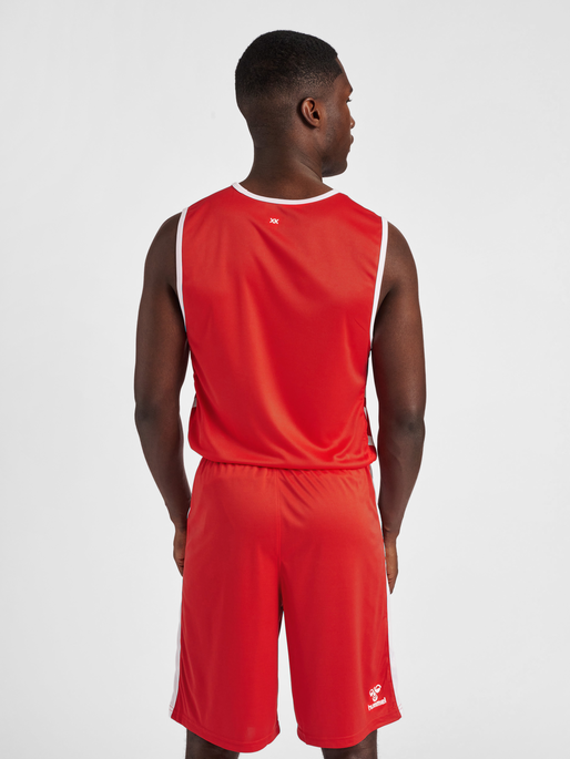 hmlCORE XK BASKET JERSEY, TRUE RED, model