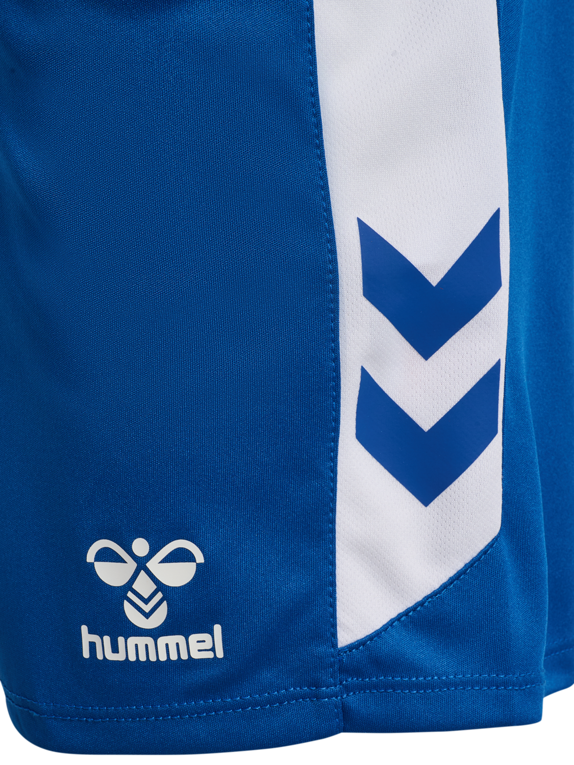 hmlMATCH SHORTS KIDS, TRUE BLUE/WHITE, packshot