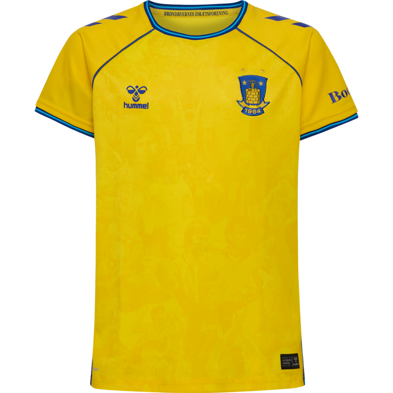 BIF 24/25 HOME JERSEY S/S KIDS, CYBER YELLOW, packshot