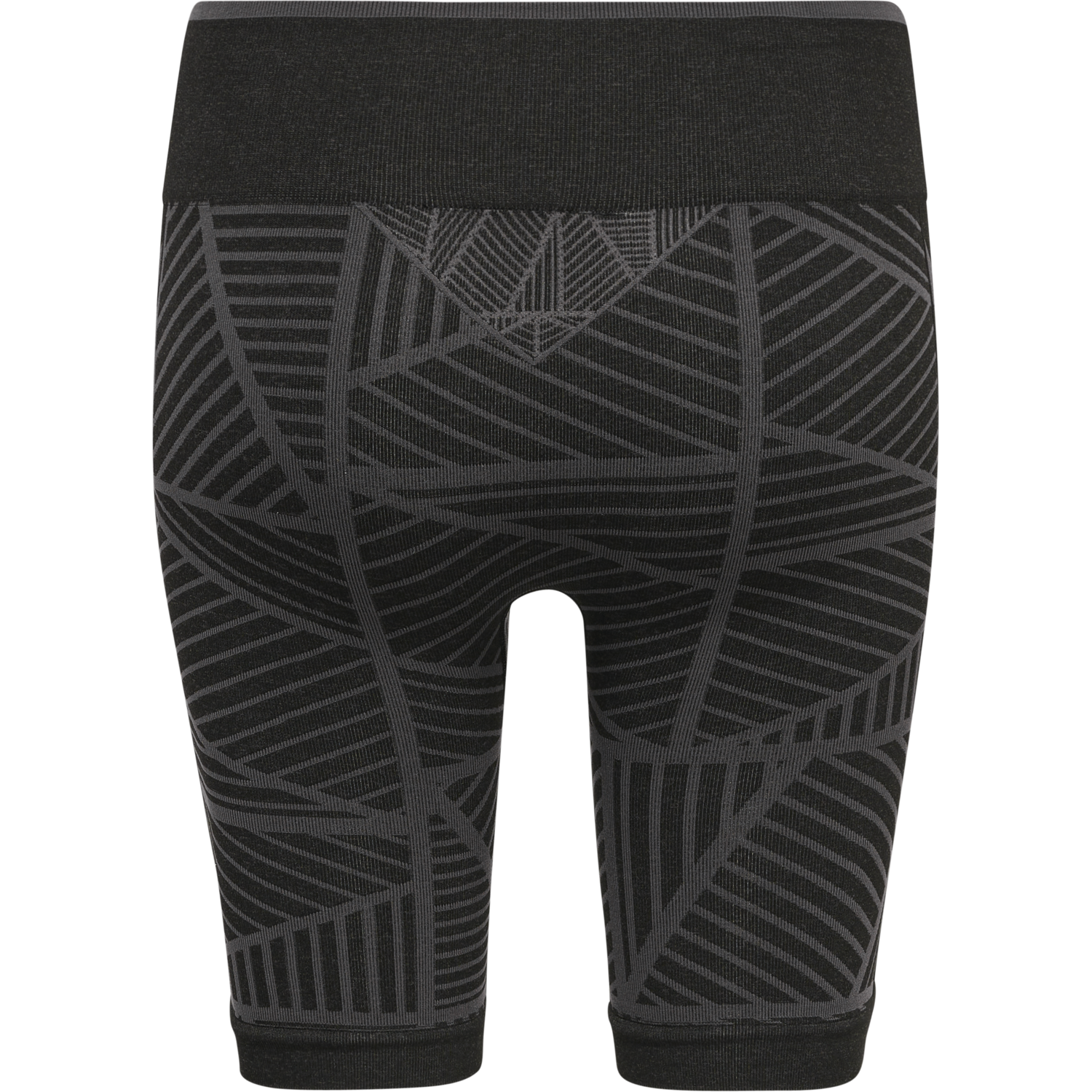 hmlMT ENERGY SEAMLESS MW SHORTS, BLACK/ASPHALT MELANGE, packshot