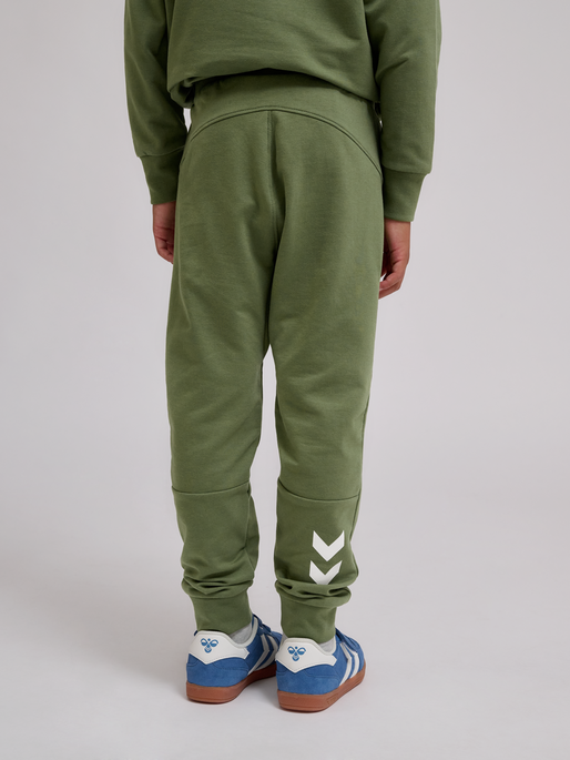 hmlON ADJUST WAIST PANTS, OLIVINE, model