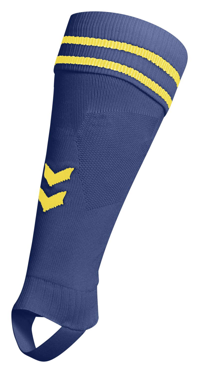 ELEMENT FOOTBALL SOCK FOOTLESS, TRUE BLUE/SPORTS YELLOW, packshot