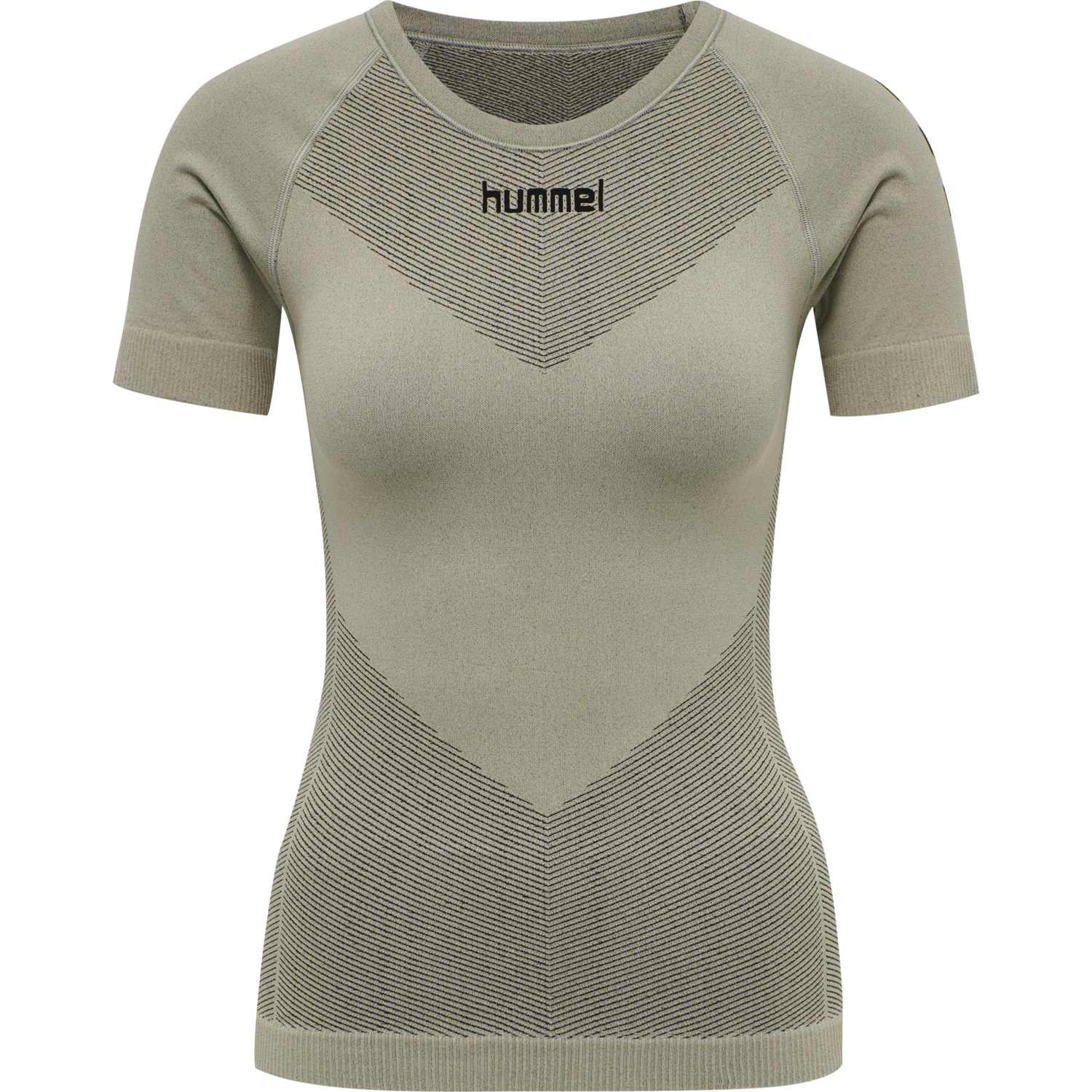 HUMMEL FIRST SEAMLESS JERSEY S/S W, LONDON FOG, packshot