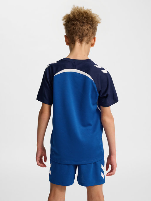 hmlLEAD 2.0 JERSEY S/S KIDS, TRUE BLUE/MARINE, model