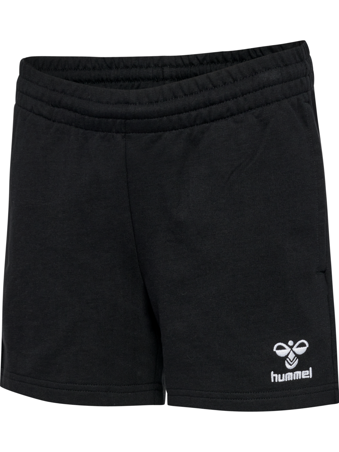 hmlGO 2.0 SWEATSHORTS KIDS, BLACK, packshot