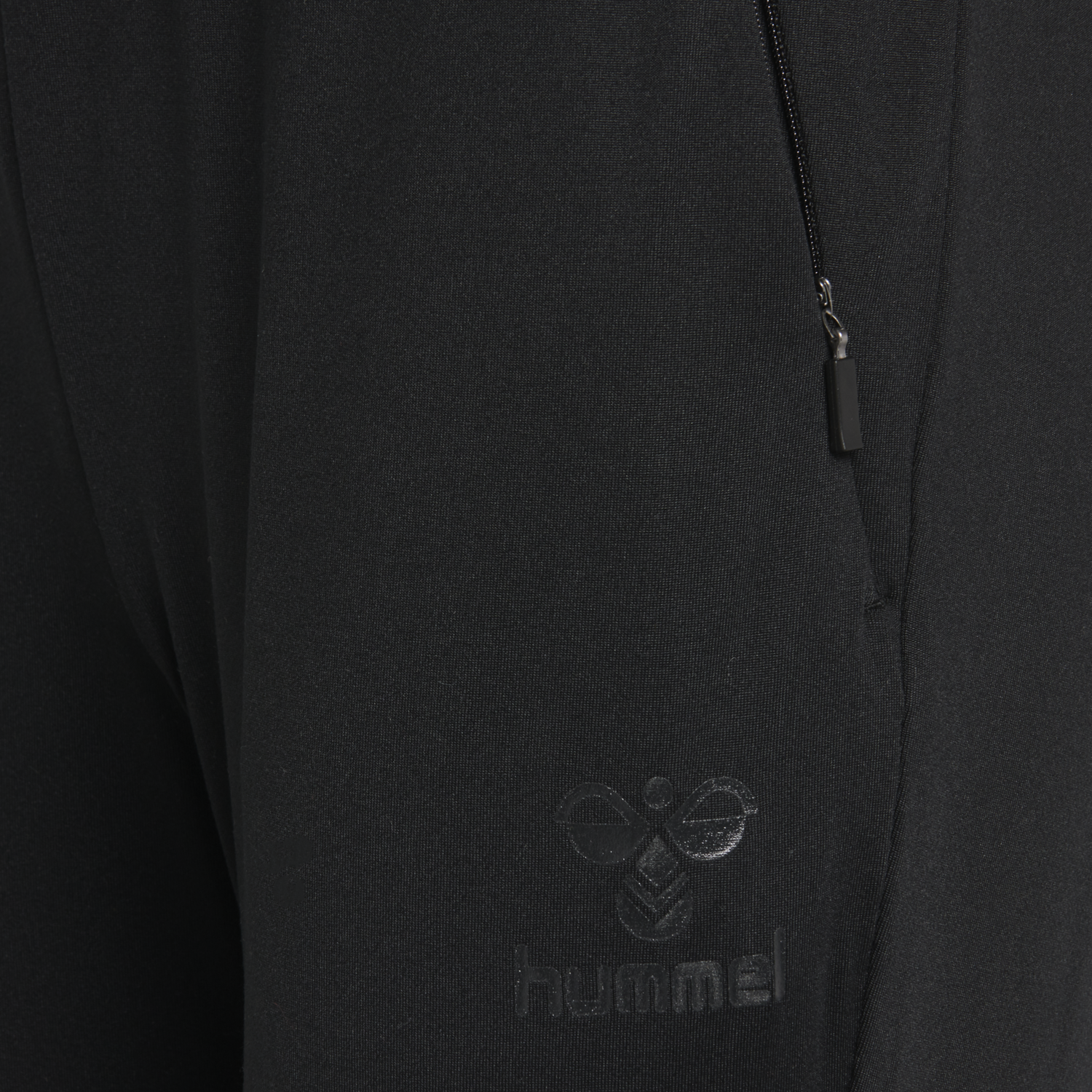 hmlSELBY TAPERED PANTS, BLACK, packshot