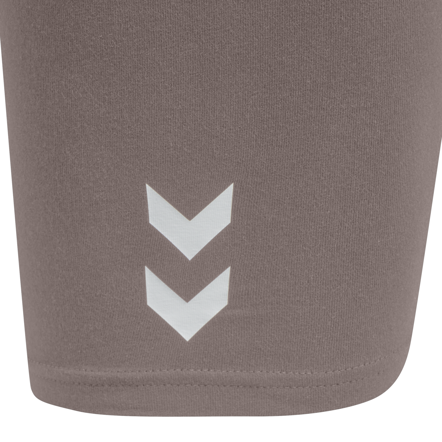 hmlTE MAJA 2-PACK MW C TIGHT SHORTS, BLACK/DRIFTWOOD, packshot