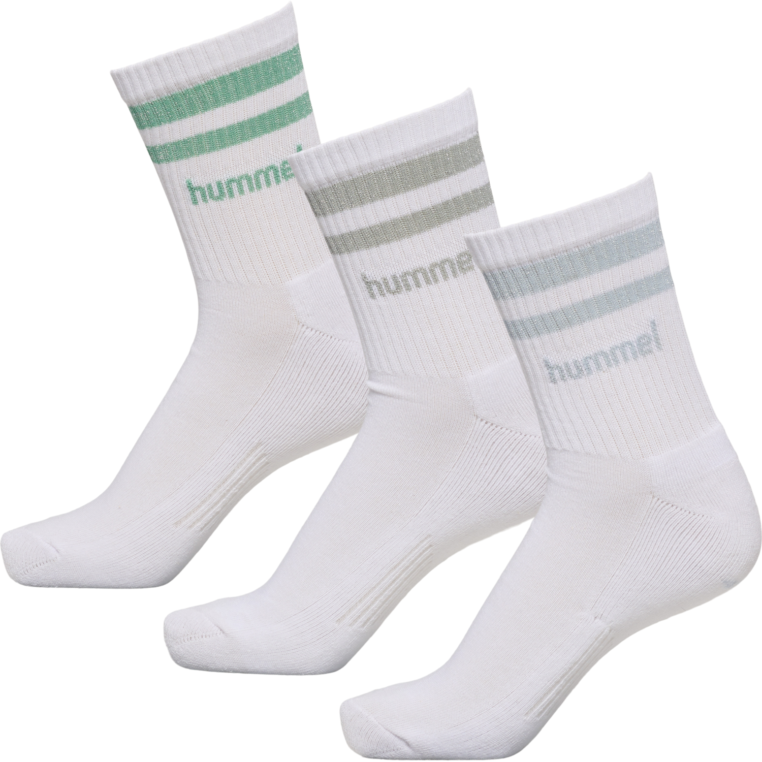 hmlRETRO LUREX 3-PACK SOCKS MIX, 6791, packshot