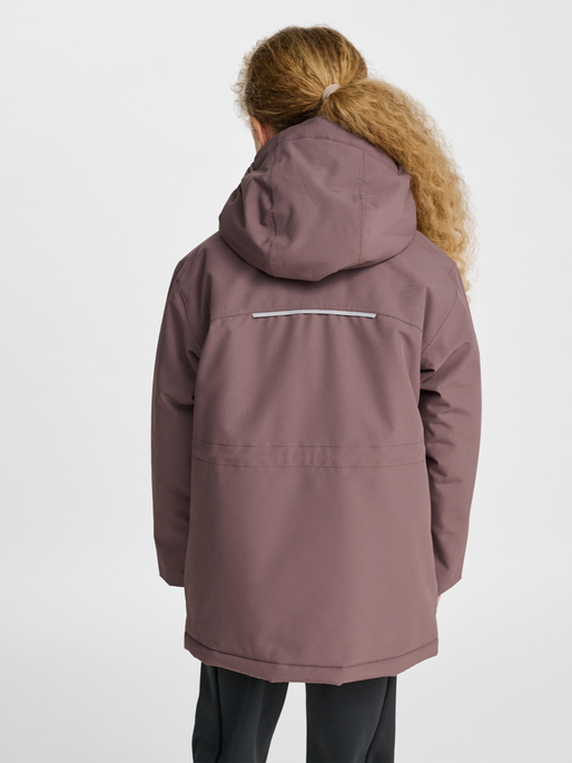 hmlJR SNOW JACKET WP 10K, PEPPERCORN, model