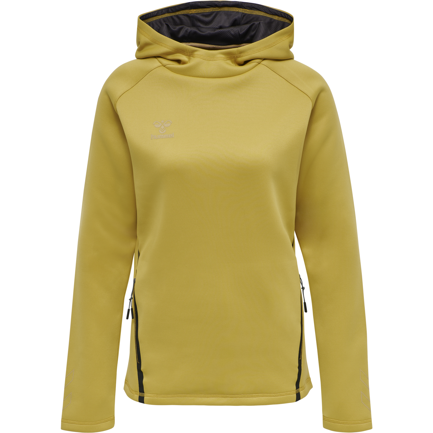 hmlCIMA XK HOODIE WOMAN, ANTIQUE GOLD, packshot